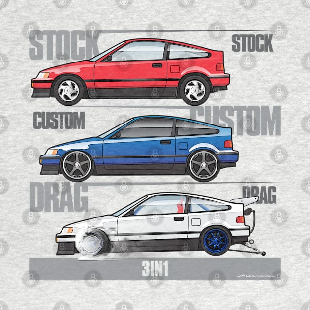 3in1 CRXs by JRCustoms44